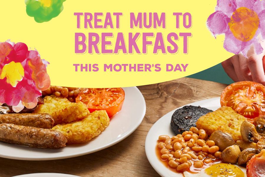 breakfast on a table at a cookhouse and pub